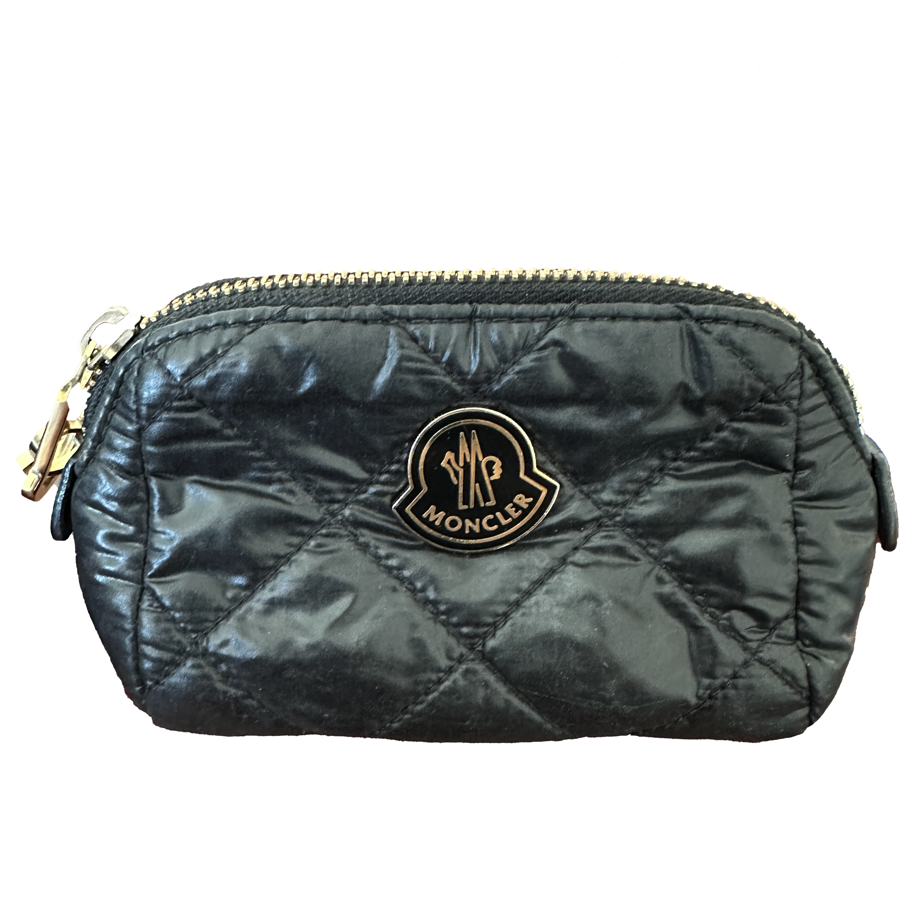 モンクレールポーチ MONCLER モンクレール レオパード柄 化粧ポーチ  