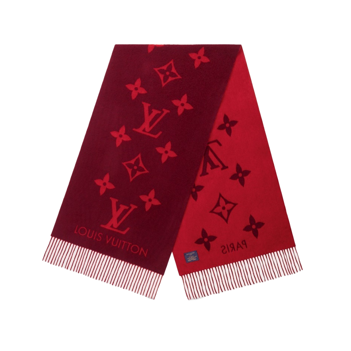 ルイヴィトン エシャルプレイキャビック・マフラー M75704【Bランク  