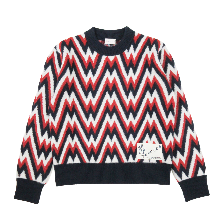 MONCLER - 【人気カラー・QR鑑定済み】モンクレール☆ビッグ刺繍ロゴ  