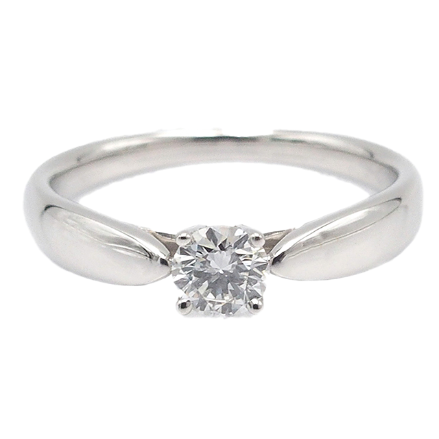 ティファニー ダイヤモンドリング Pt950 0.19ct | ブランド品買取なら 