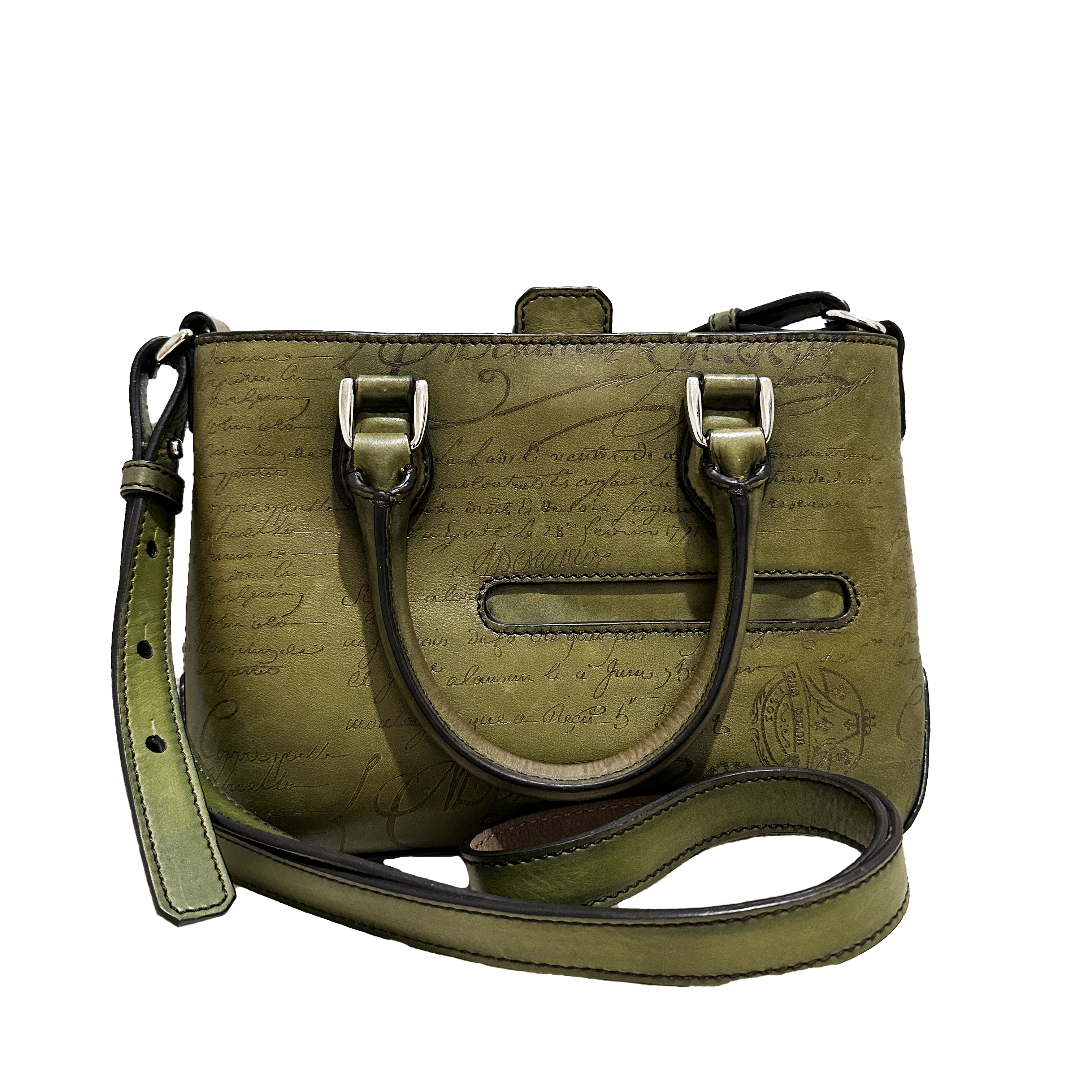 美品 ベルルッティ トゥジュール ガリバー レザー 2WAY ショルダー 