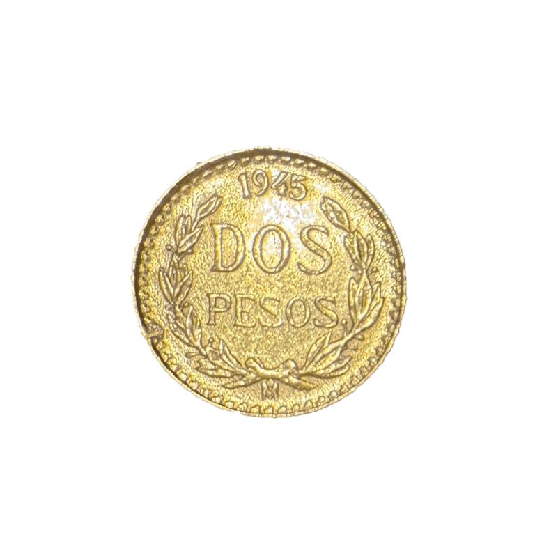 メキシコ2ペソ金貨コイン