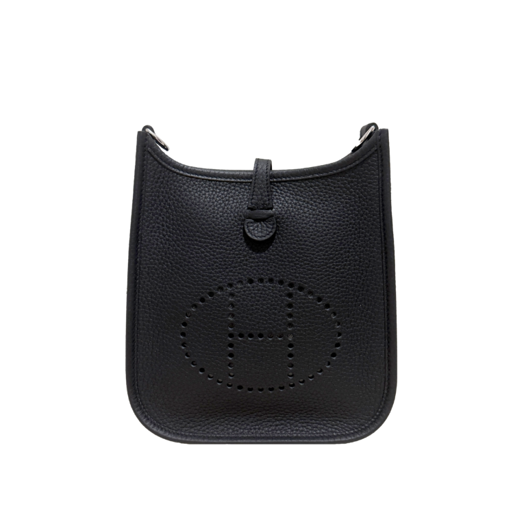 エブリンTPM（SS）　ノワール　シルバー金具　ショートストラップ