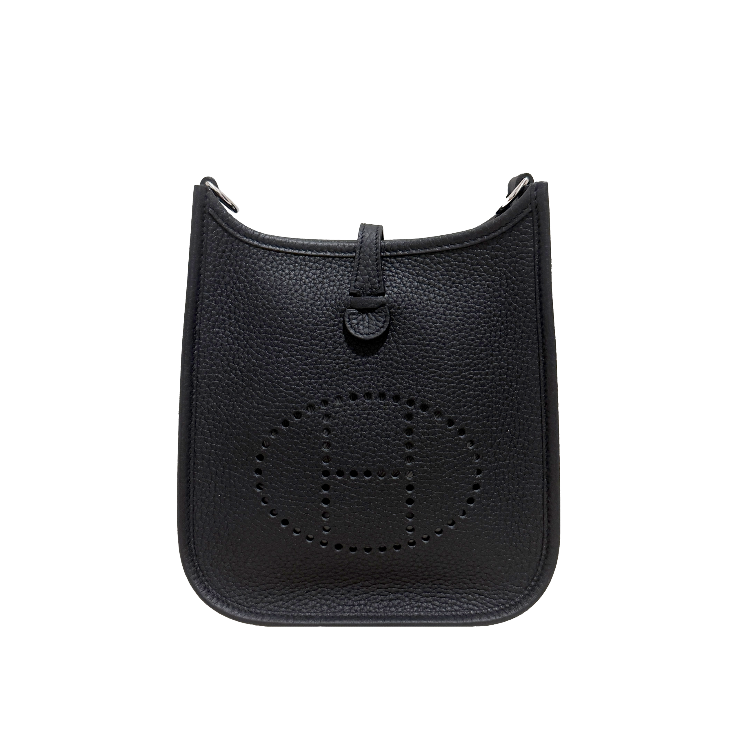 エブリンTPM（SS）　ノワール　シルバー金具　ショートストラップ